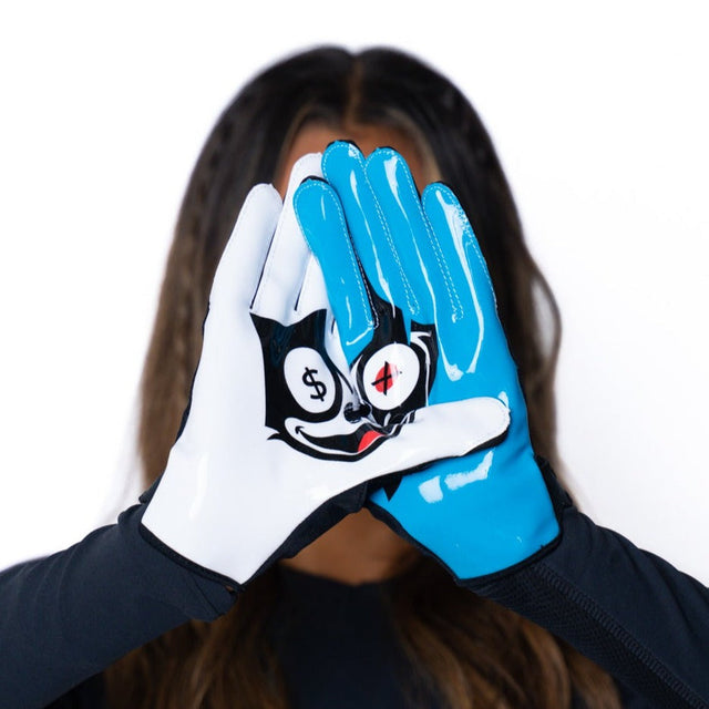 EVO2 Felix the Cat Inspired Wide Receiver Gloves - Pro Game Sports