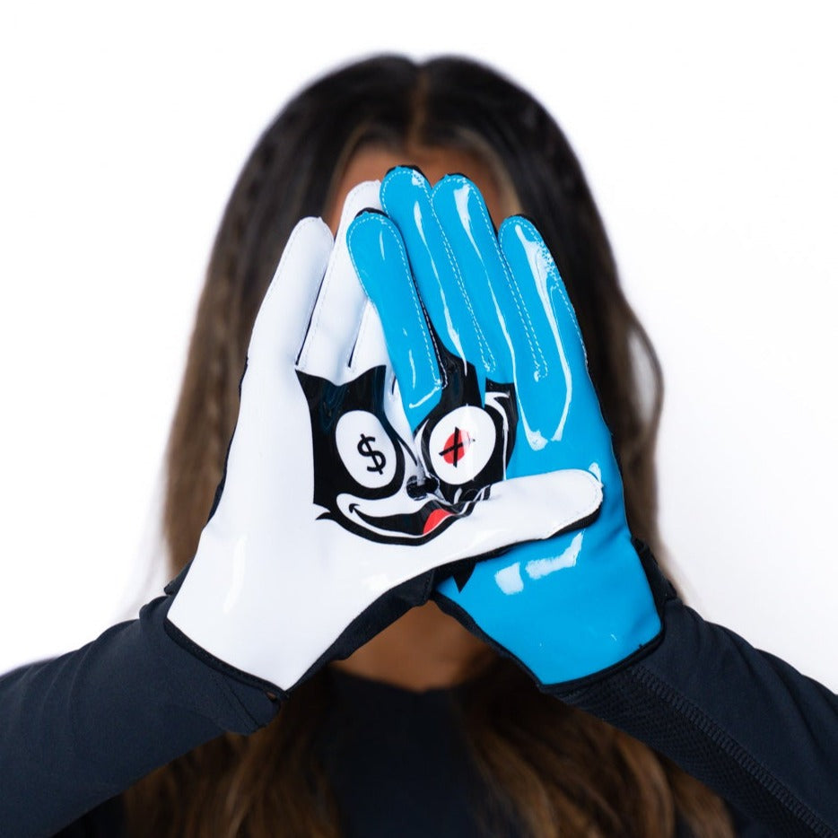 EVO2 Felix the Cat Inspired Wide Receiver Gloves