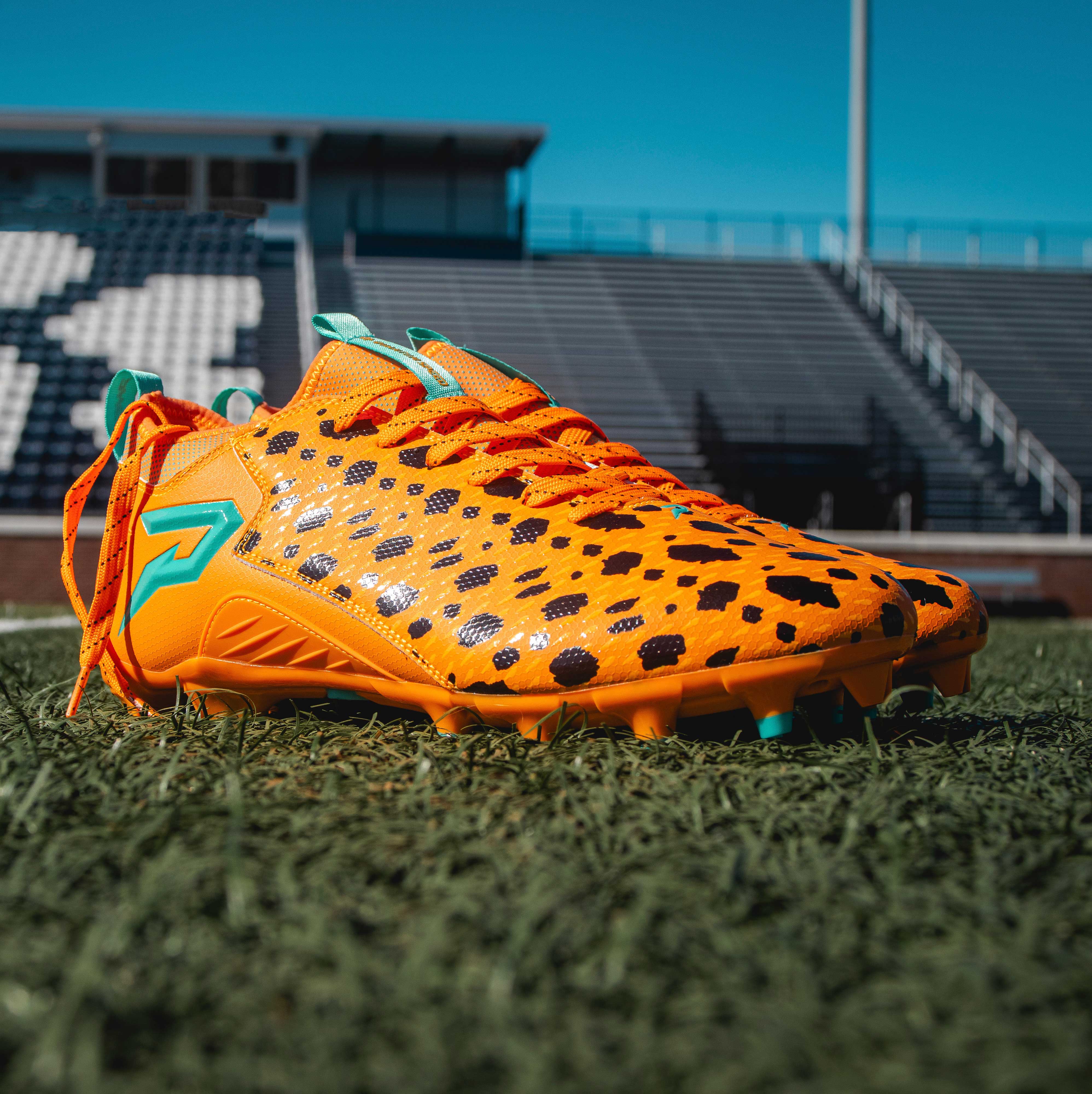 The Flintstones "Bedrock Blitz" Football Cleats - Quantum Speed by Phenom Elite