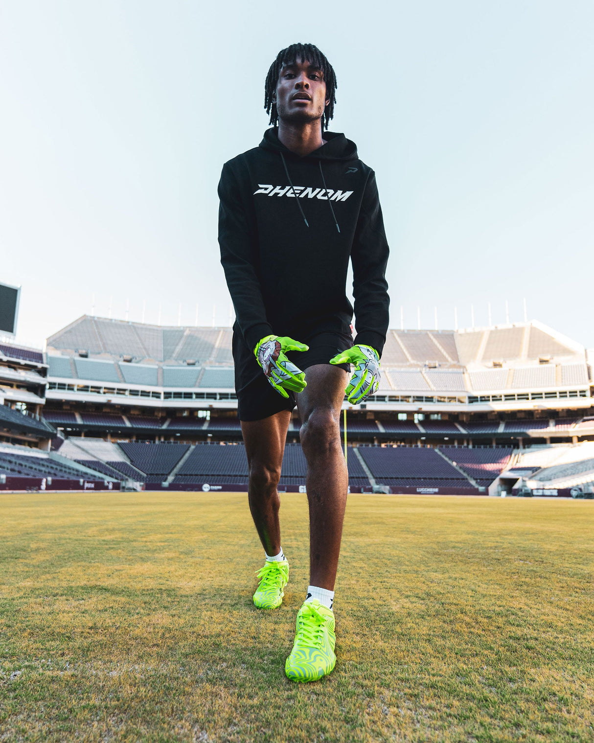 Phenom Elite Rick and Morty Football Gloves - VPS1