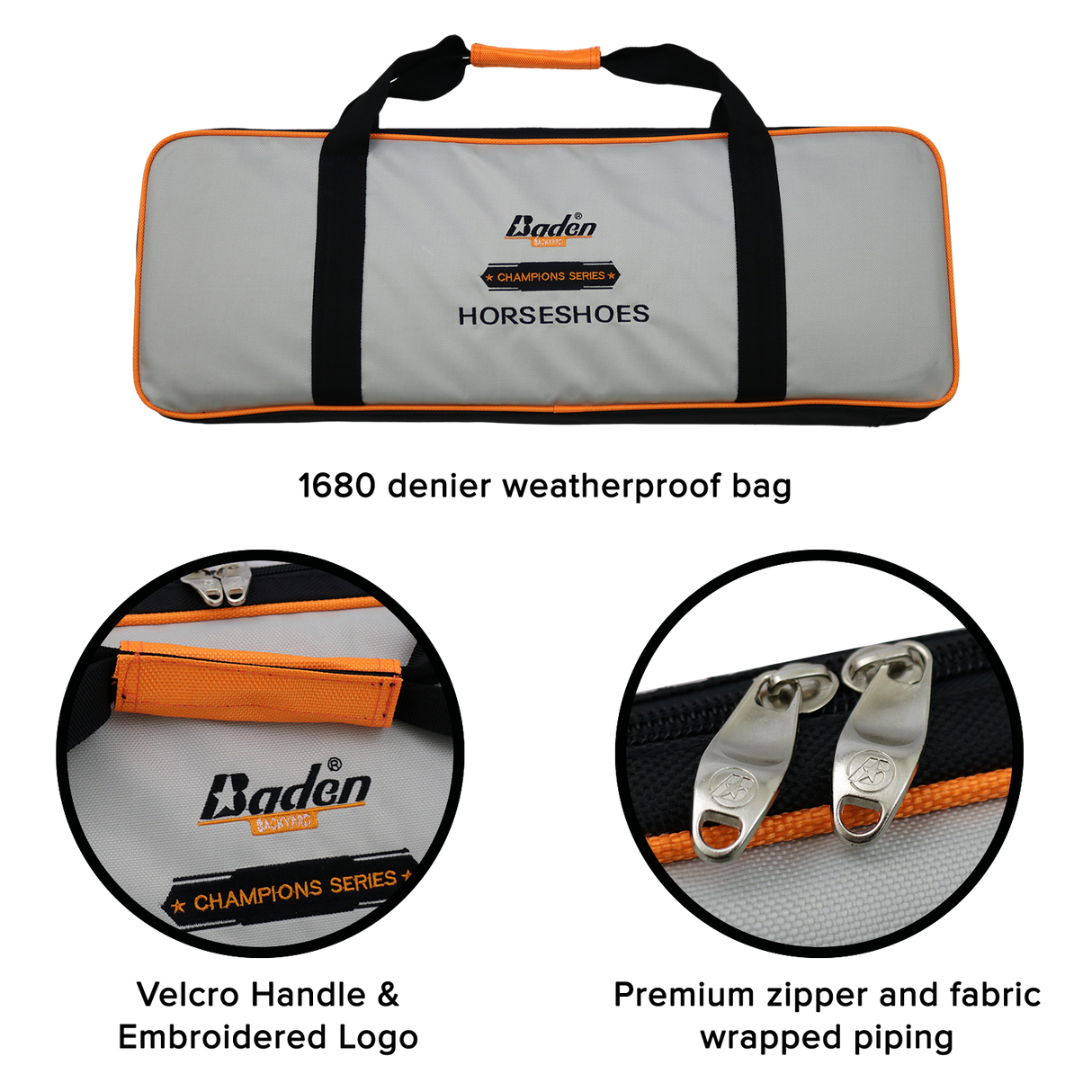 Champions Horseshoes Set