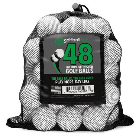 Titleist Pro V1 2022 Factory Refinished MInt Used Golf Balls With Mesh Bag