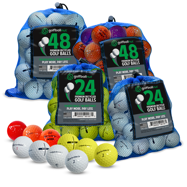 Used Taylormade Mix Golf Balls - Bulk Mesh Bags - Pro Game Sports