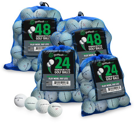 Used Taylormade Tour Mix Golf Balls - Bulk Mesh Bags - Pro Game Sports