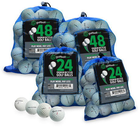 TaylorMade TP Penta Mix - Select Used Golf Balls in Bulk Mesh Bags - Pro Game Sports