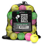 Used Titleist Color Mix Golf Balls - Mesh Bag