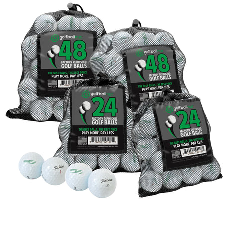 Factory Refinished Titleist Pro V1 Golf Balls - Bulk Mesh Bags - Pro Game Sports