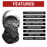 God Is Greater Than The Highs and Lows Balaclava Mask (Shiesty) - Pro Game Sports