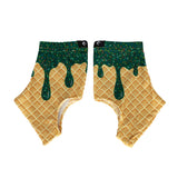Green Ice Cream Cleat Covers (Spats)