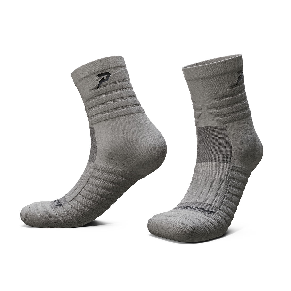 Phenom Elite 'Quantum Knit' Padded Quarter Socks - Team Colors