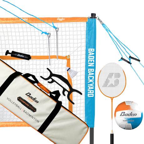 Champions Volleyball & Badminton Set