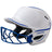 White softball helmet with blue face guard and 'Champro' branding on a white background
