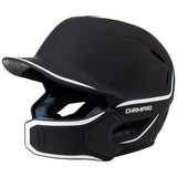 HXE Matte Baseball Helmet w/Jaw Guard - Pro Game Sports