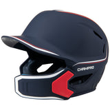 HXE Matte Baseball Helmet w/Jaw Guard - Pro Game Sports