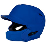 HXE Matte Baseball Helmet w/Jaw Guard - Pro Game Sports