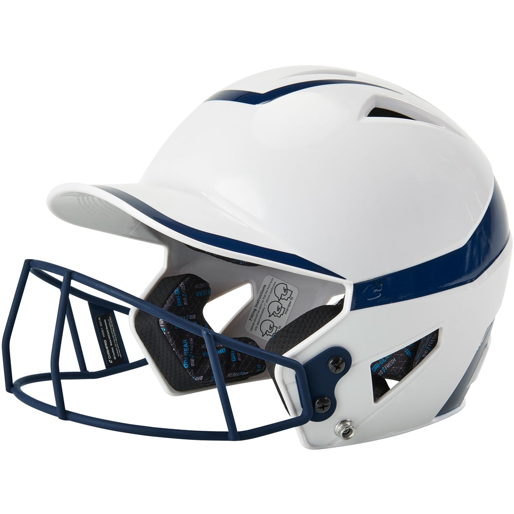 HX Rise Pro Softball Batting Helmet w/Facemask