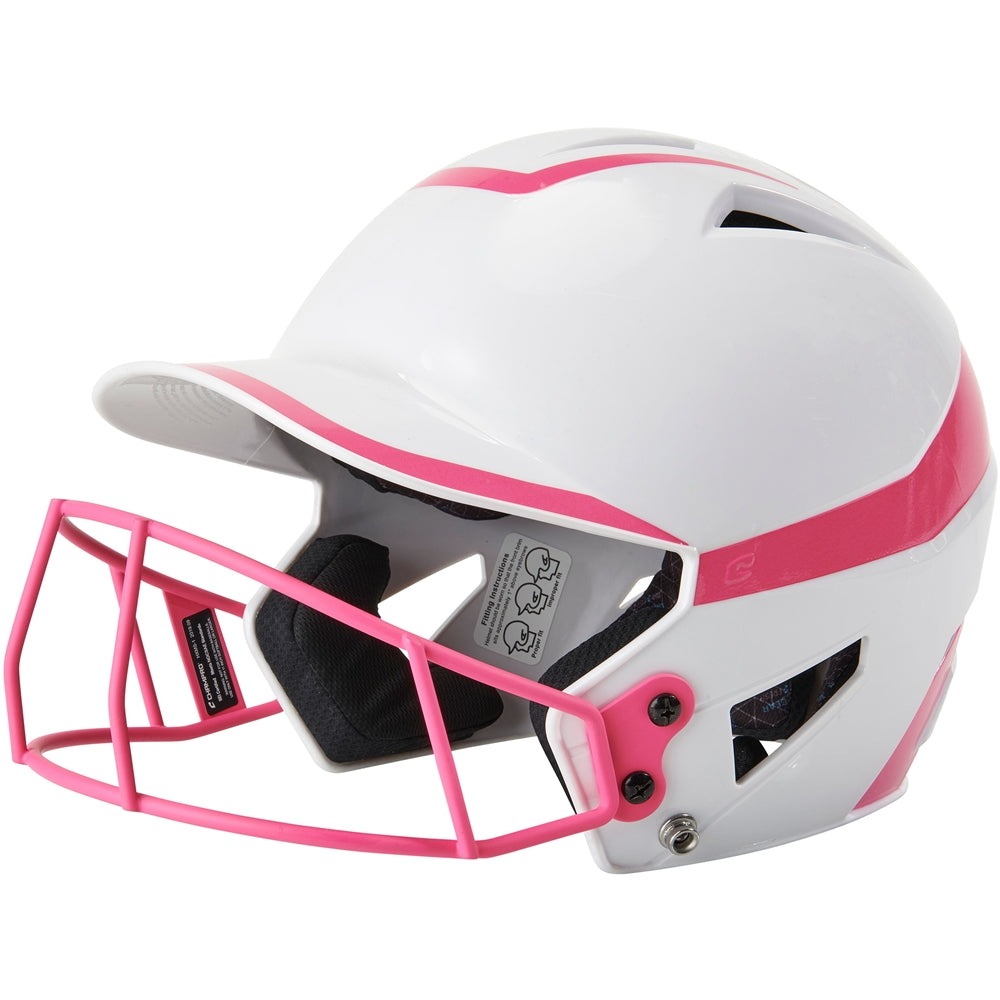 HX Rise Pro Softball Batting Helmet w/Facemask