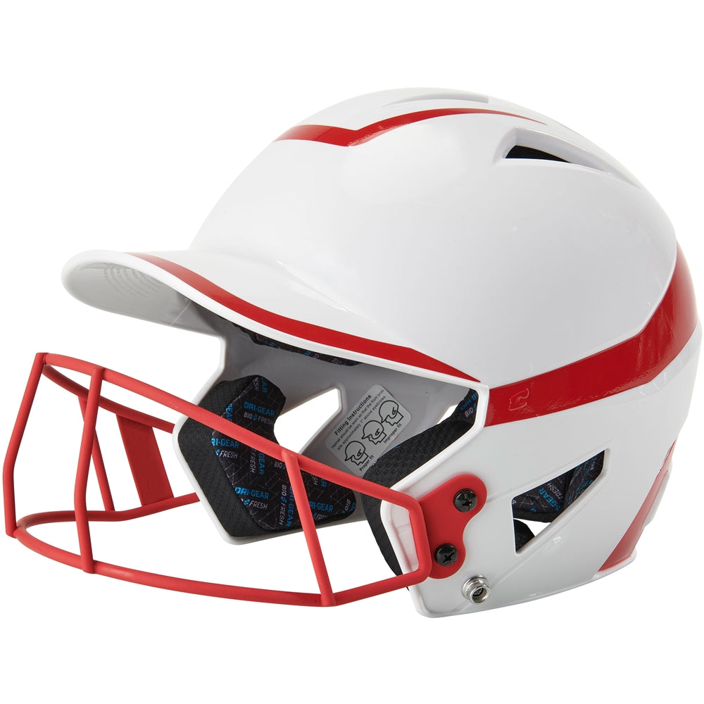 HX Rise Pro Softball Batting Helmet w/Facemask