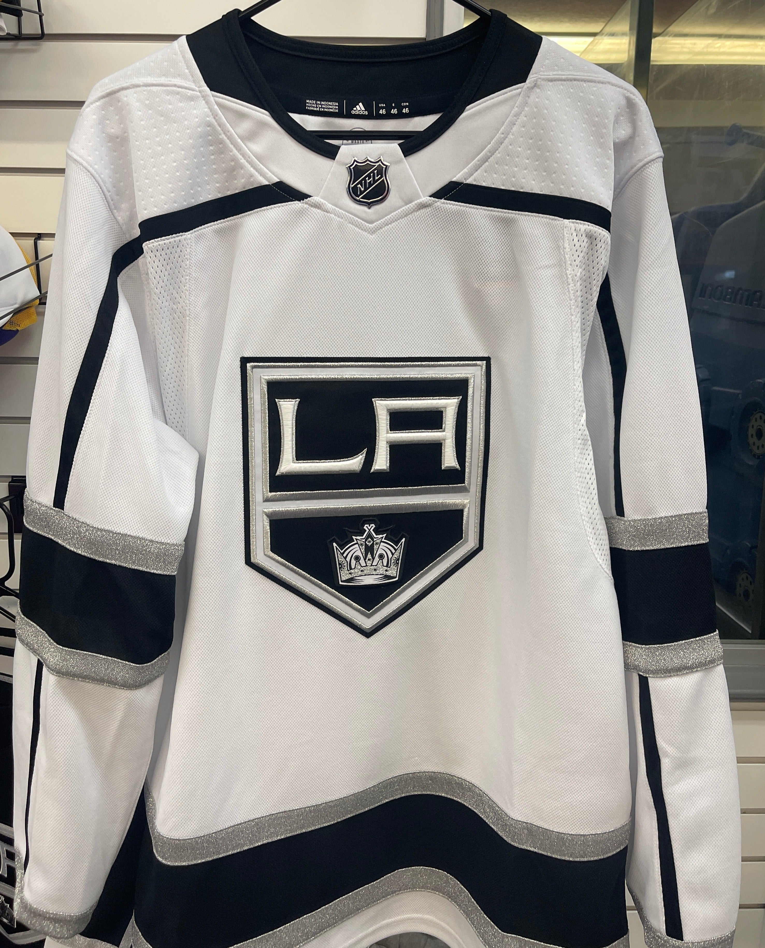 LA Kings Away Pro White Jersey