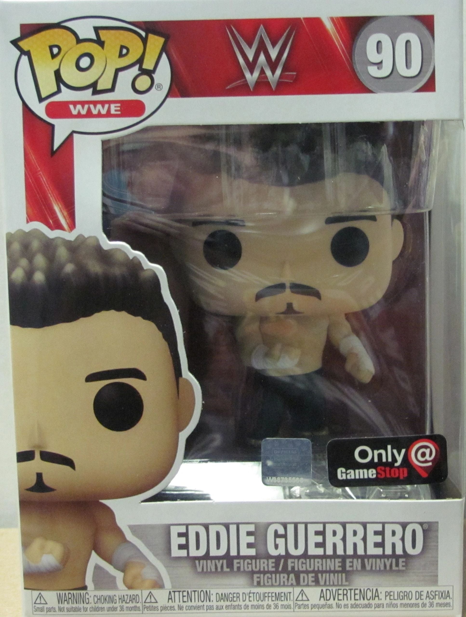Funko Pop! WWE Pop Vinyl Figure Eddie Guerrero #90 Game Stop Exclusive