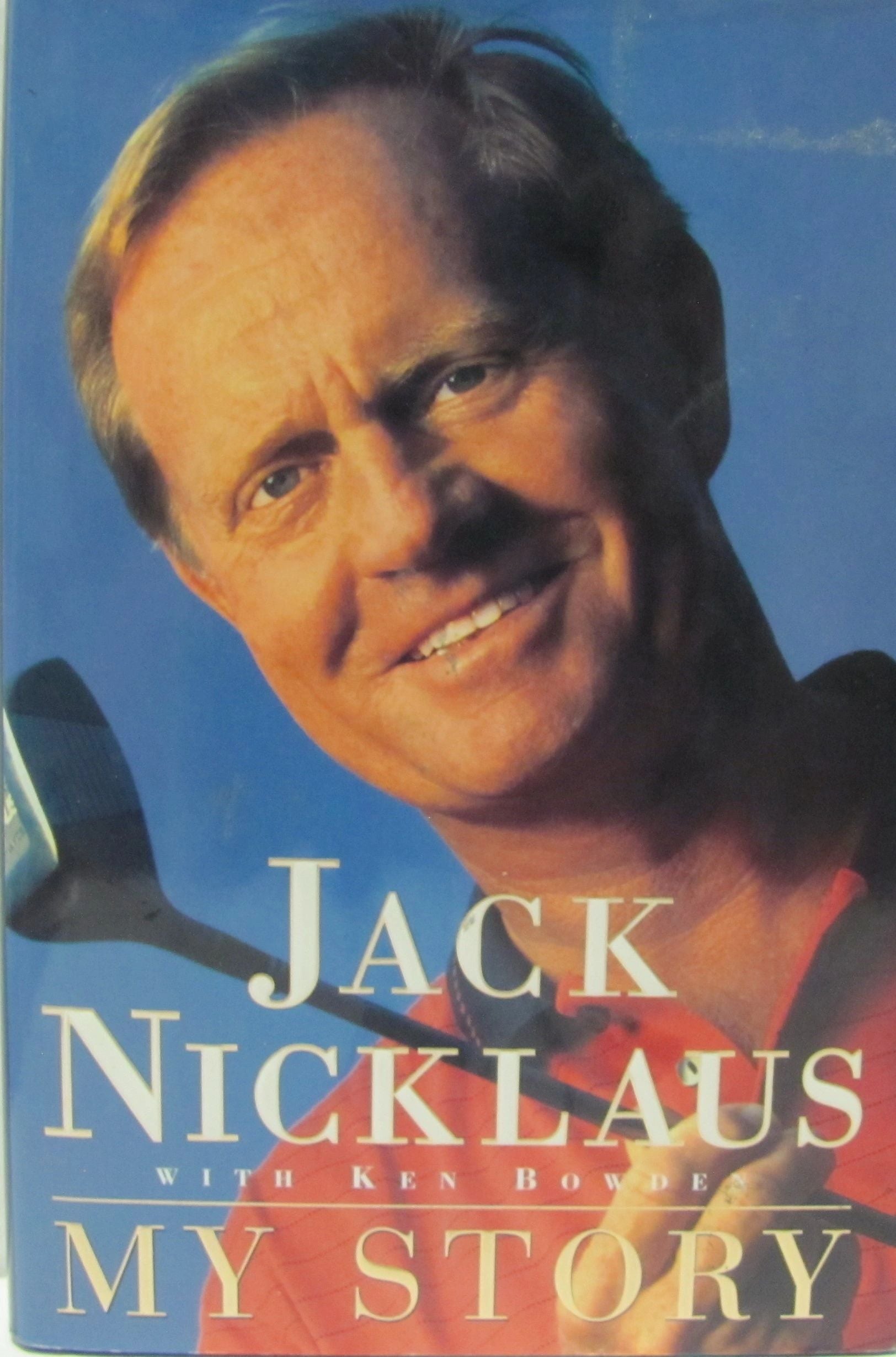 JACK NICKLAUS, My Story Signed Hard Cover W/JSA COA