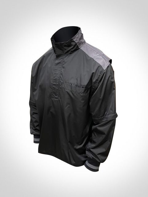 K22 - Honig's 1/4 Zip Pullover Convertible Jacket W/ Grey Shoulder Bar - Pro Game Sports