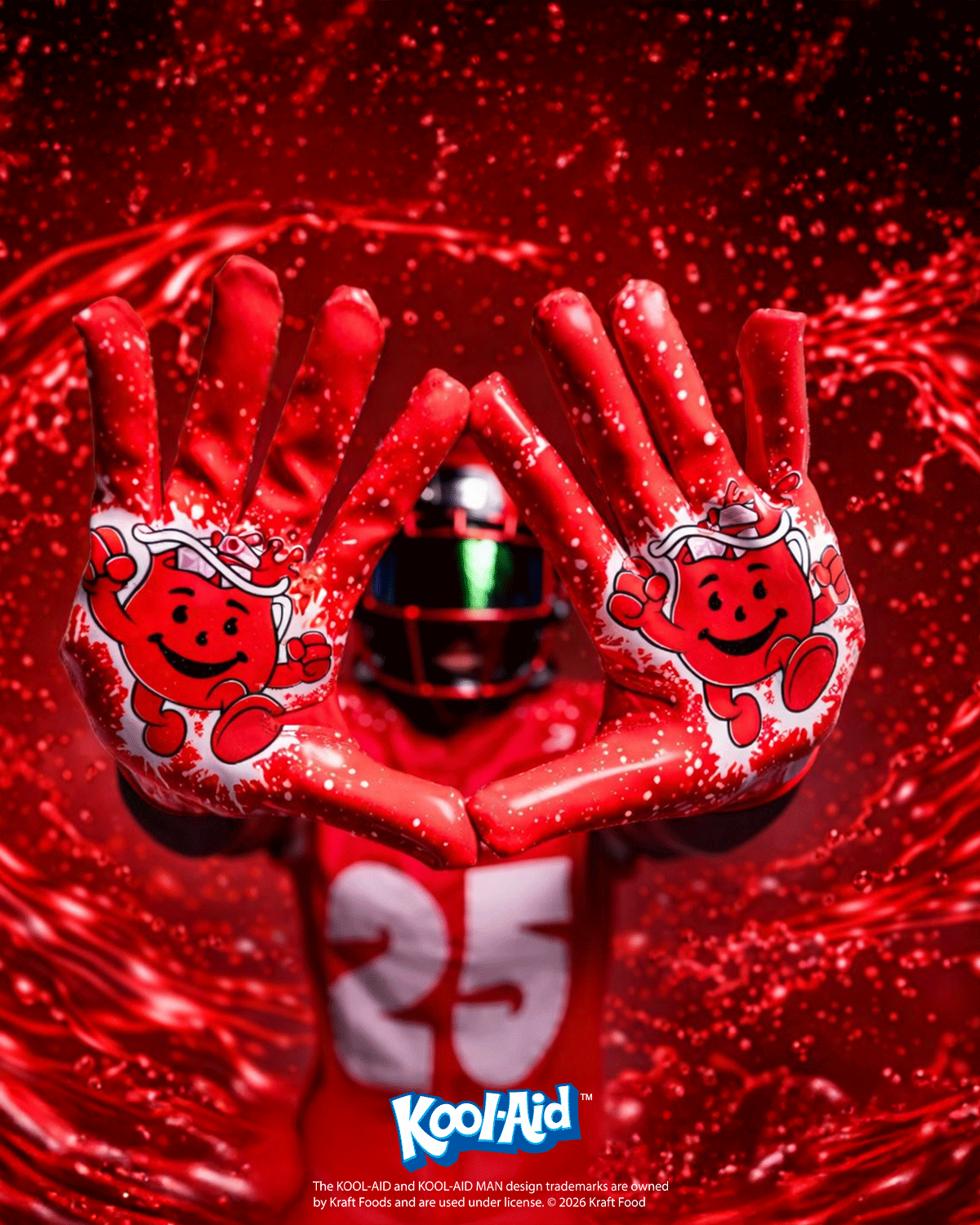 Kool-Aid 'Cherry' Football Cleats - Quantum Speed by Phenom Elite