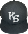 Kennebec Somerset [KS] 4-Stitch Pulse R-Flex Baseball Hat - Black or Navy - Pro Game Sports