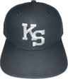 Kennebec Somerset [KS] Fitted Baseball 6-stitch Hat - Black or Navy