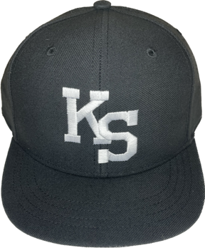 Kennebec Somerset [KS] Fitted Baseball 4-stitch Hat - Black or Navy - Pro Game Sports