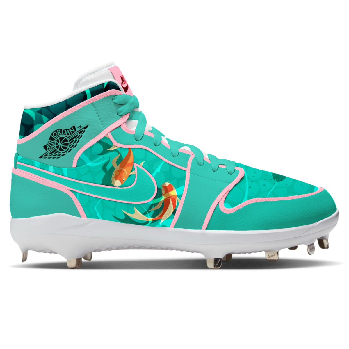 "Koi" Jordan 1 Retro Cleats