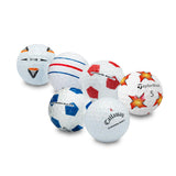 Recycled Mix of Assorted Callaway & TaylorMade Logo & Stripe Balls – 48 Count