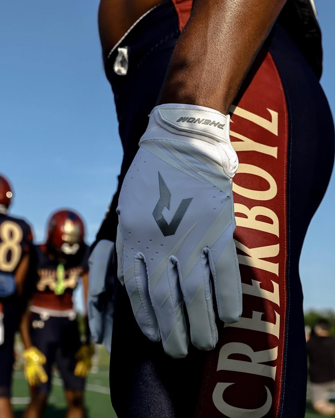 Phenom Elite VPS5 Adult Football Gloves - Team Colors