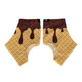 Maroon Ice Cream Cleat Covers (Spats)