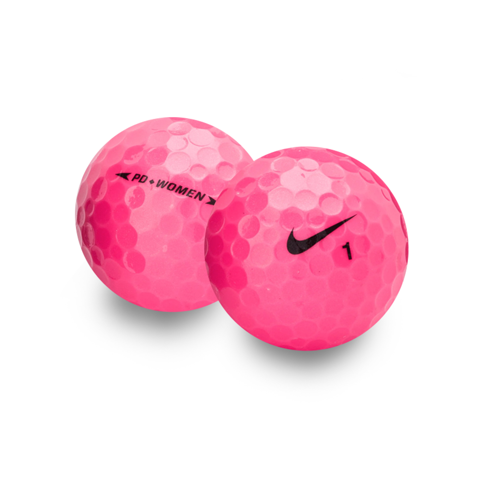 Used Nike PD Women's Golf Balls - 1 Dozen
