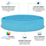 Premium Terry Cloth Cotton Sweatbands - Pro Game Sports