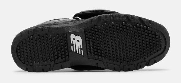 New Balance 460v3 Mid-Cut Plate Shoe - Black / Black - Pro Game Sports