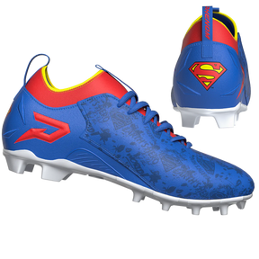 Superman Football Cleats - Quantum Speed by Phenom Elite - Pro Game Sports