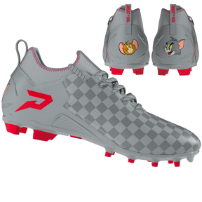 Tom and Jerry "Cheddar Chase" Football Cleats - Quantum Speed by Phenom Elite - Pro Game Sports