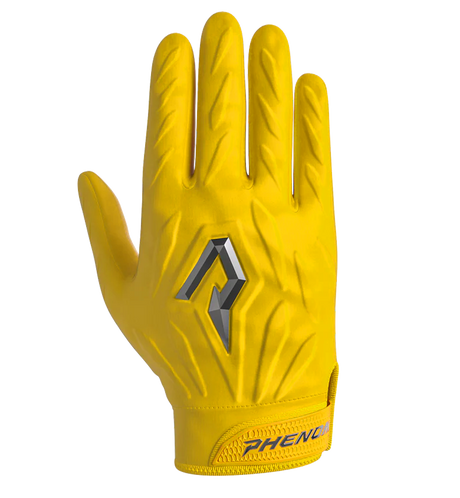 Phenom Elite Quantum Fierce Youth Padded Football Gloves - Team Colors - Pro Game Sports