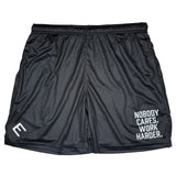 Nobody Cares. Work Harder. Shorts - Pro Game Sports
