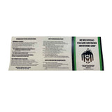 Out West Officials Game Card Tracker and Reference Guide™ - Pro Game Sports