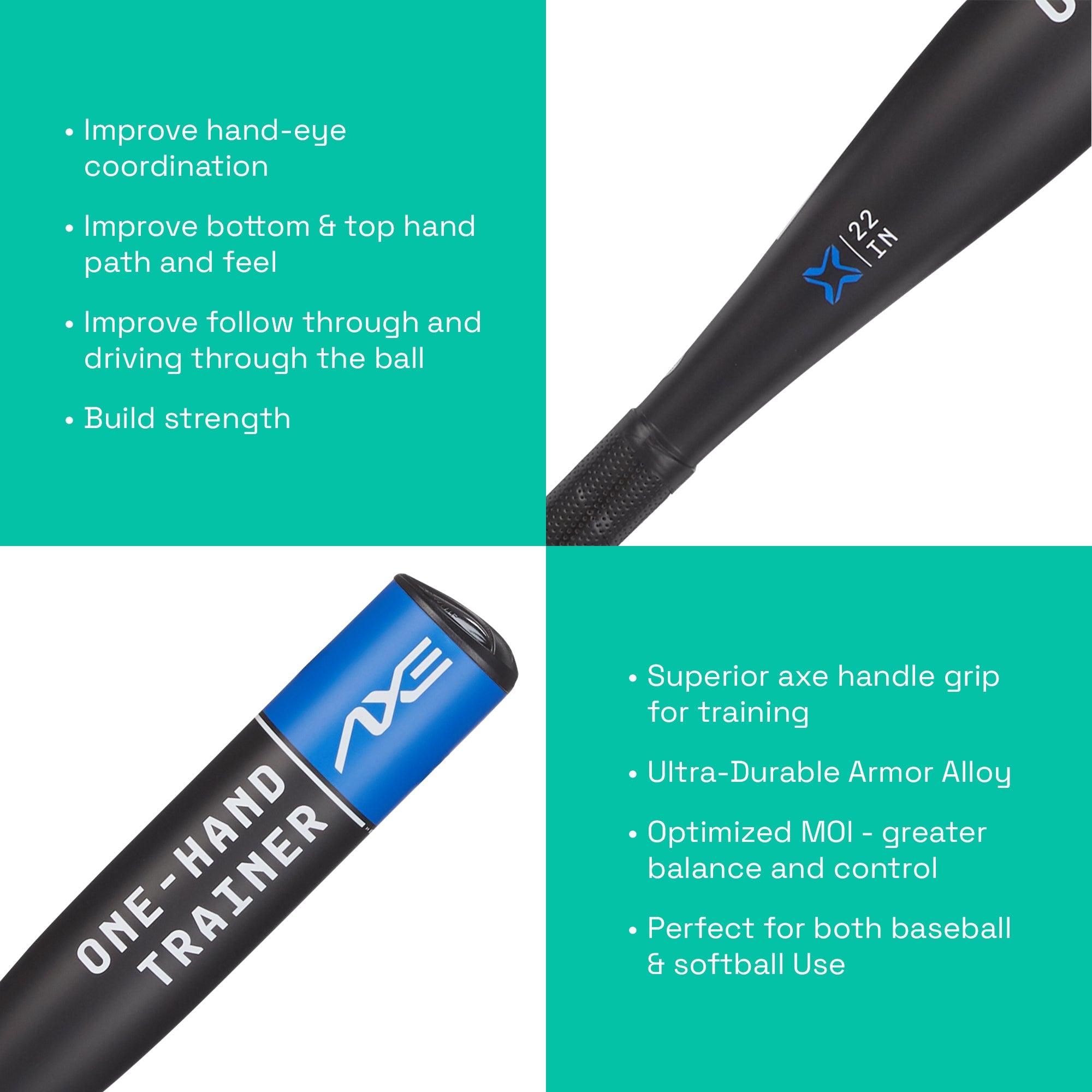 Axe One-Hand Training Bats