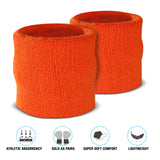 Premium Terry Cloth Cotton Wristband Pair - Pro Game Sports
