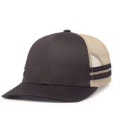 Low-Profile Stripe Trucker Cap