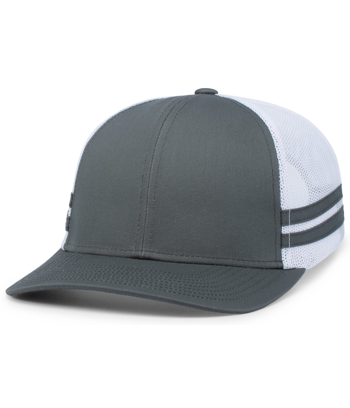 Low-Profile Stripe Trucker Cap