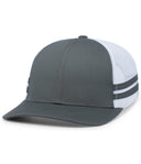 Low-Profile Stripe Trucker Cap