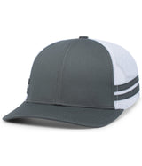 Low-Profile Stripe Trucker Cap