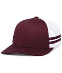 Low-Profile Stripe Trucker Cap