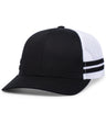 Low-Profile Stripe Trucker Cap